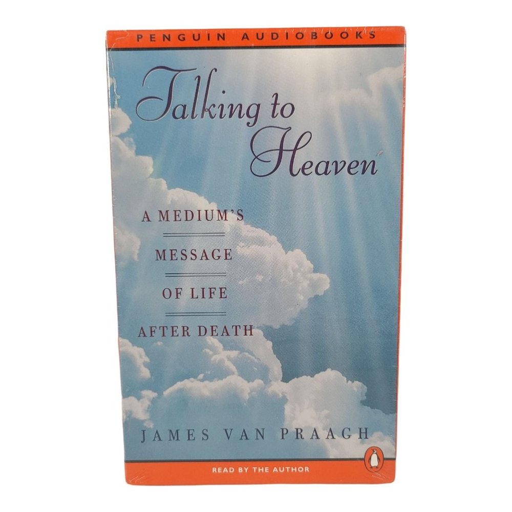 Talking to Heaven Audiobook James Van Praagh 2 Cassettes Medium Life After Death